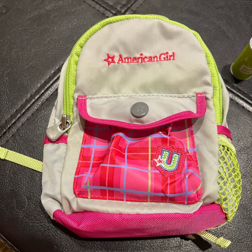 American Girl School Backpack Set retired 2013 NOT A COMPLETE SET
